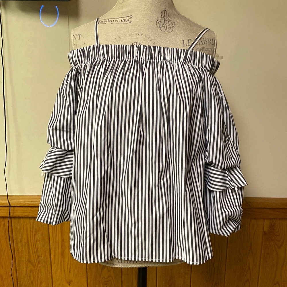 Off the shoulder shirt